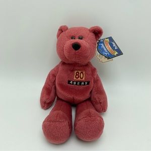 NEW! VTG 1998 NFL 49ers Jerry Rice #80 Collectible Beanie Pro Bear 8.5” W/Tags
